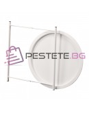 Кръгла сгъваема масичка за тераса балкон